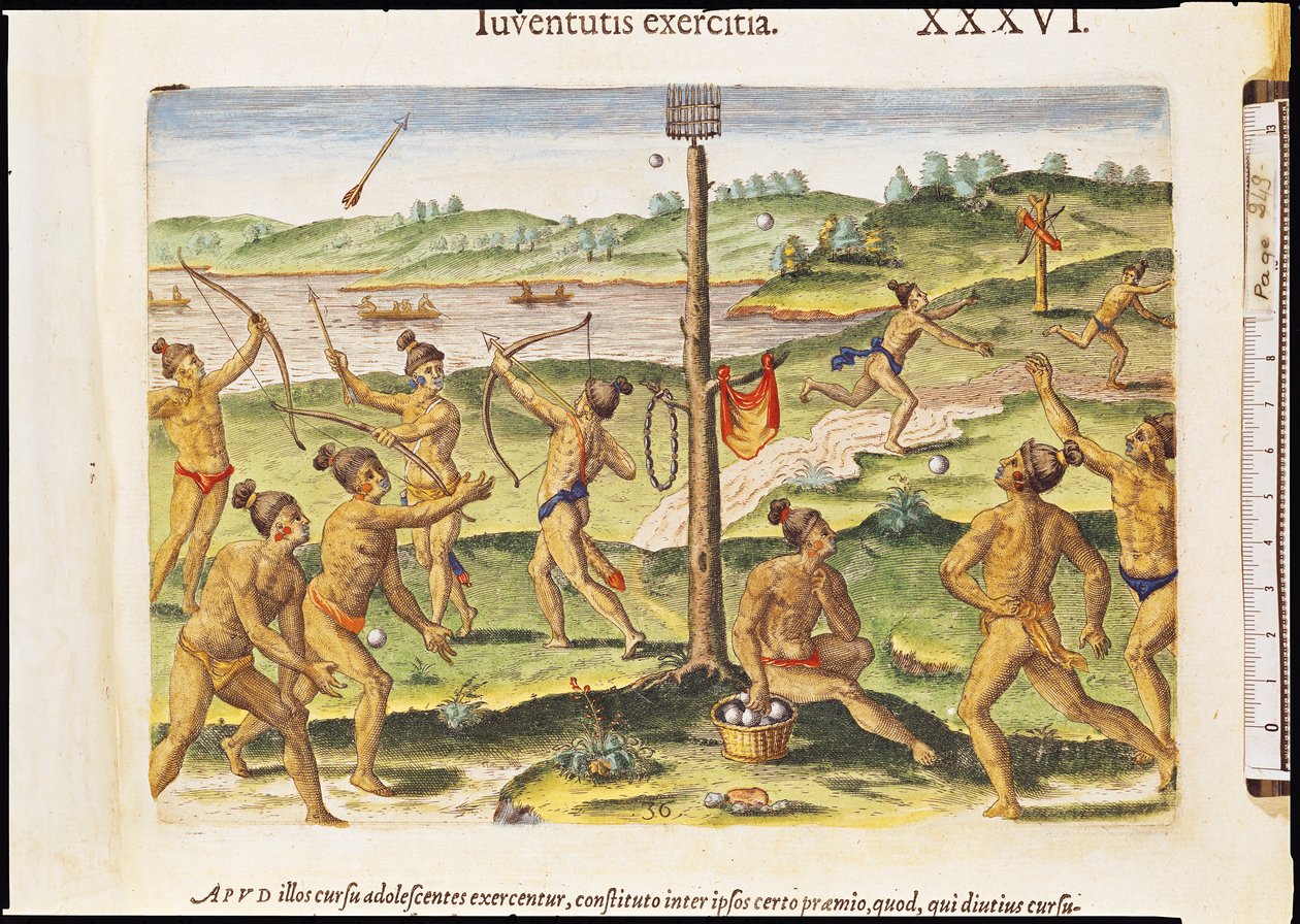 Indios Entrenando para la Guerra, de 