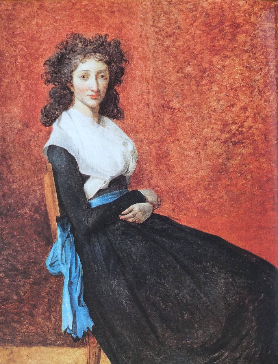Retrato de Marie-Louise Trudaine de Jacques Louis David