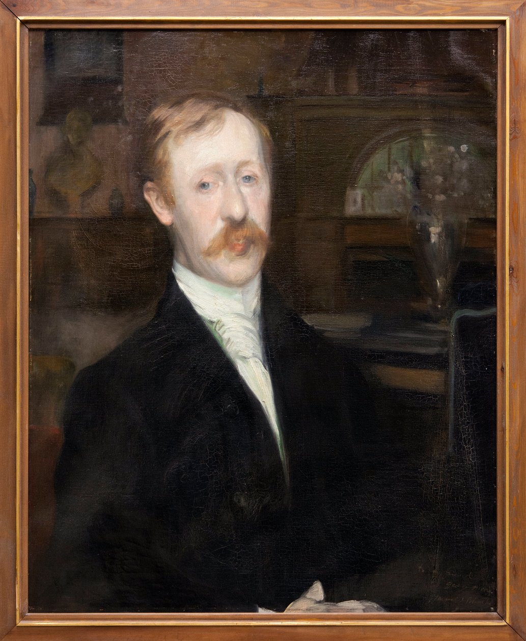 Retrato de Georges Moore de Jacques Emile Blanche