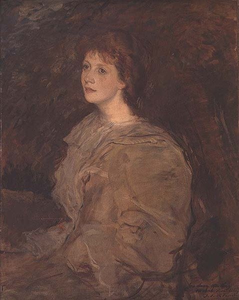 Retrato de Mabel Beardsley de Jacques Emile Blanche