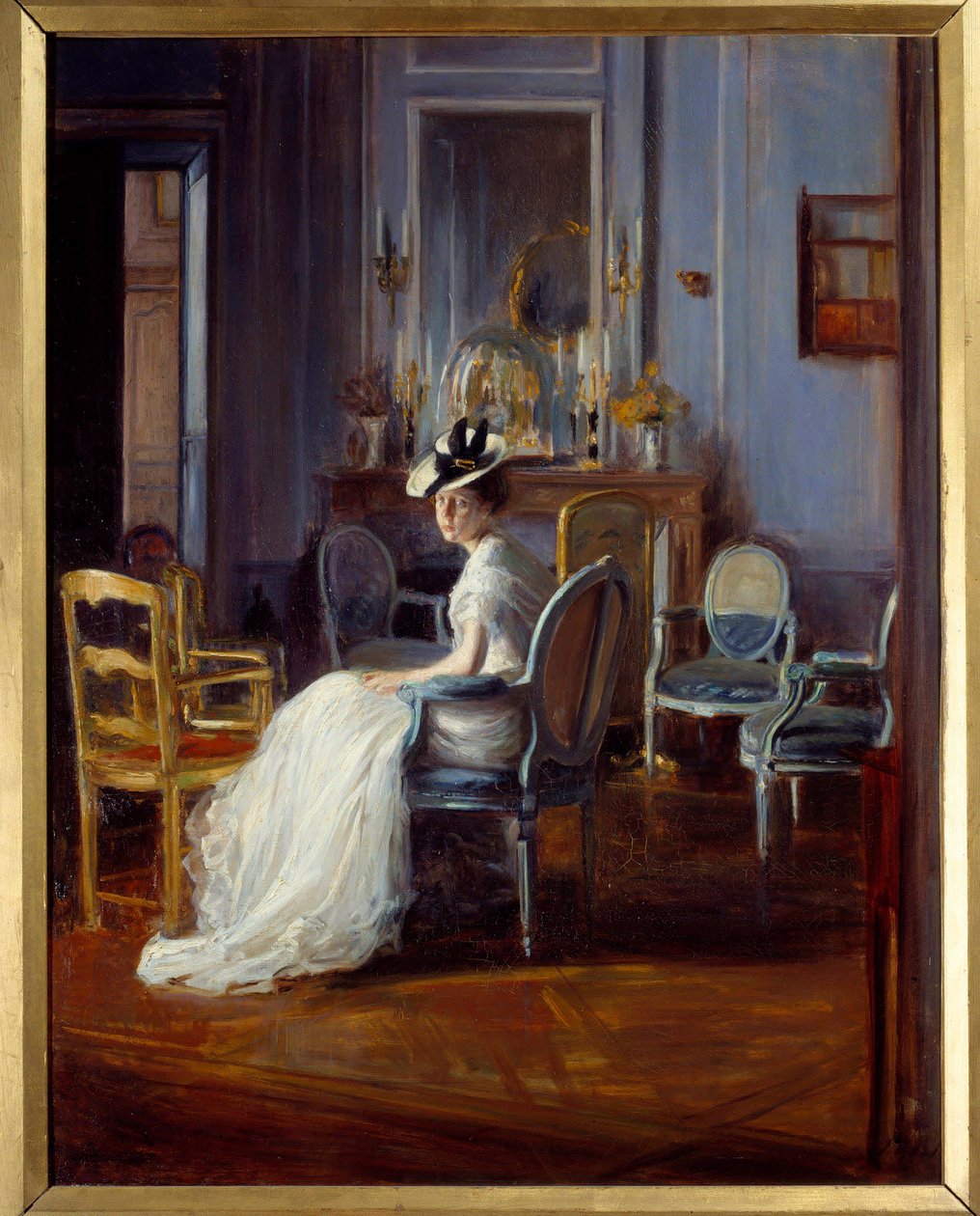 El boudoir azul de Jacques Emile Blanche