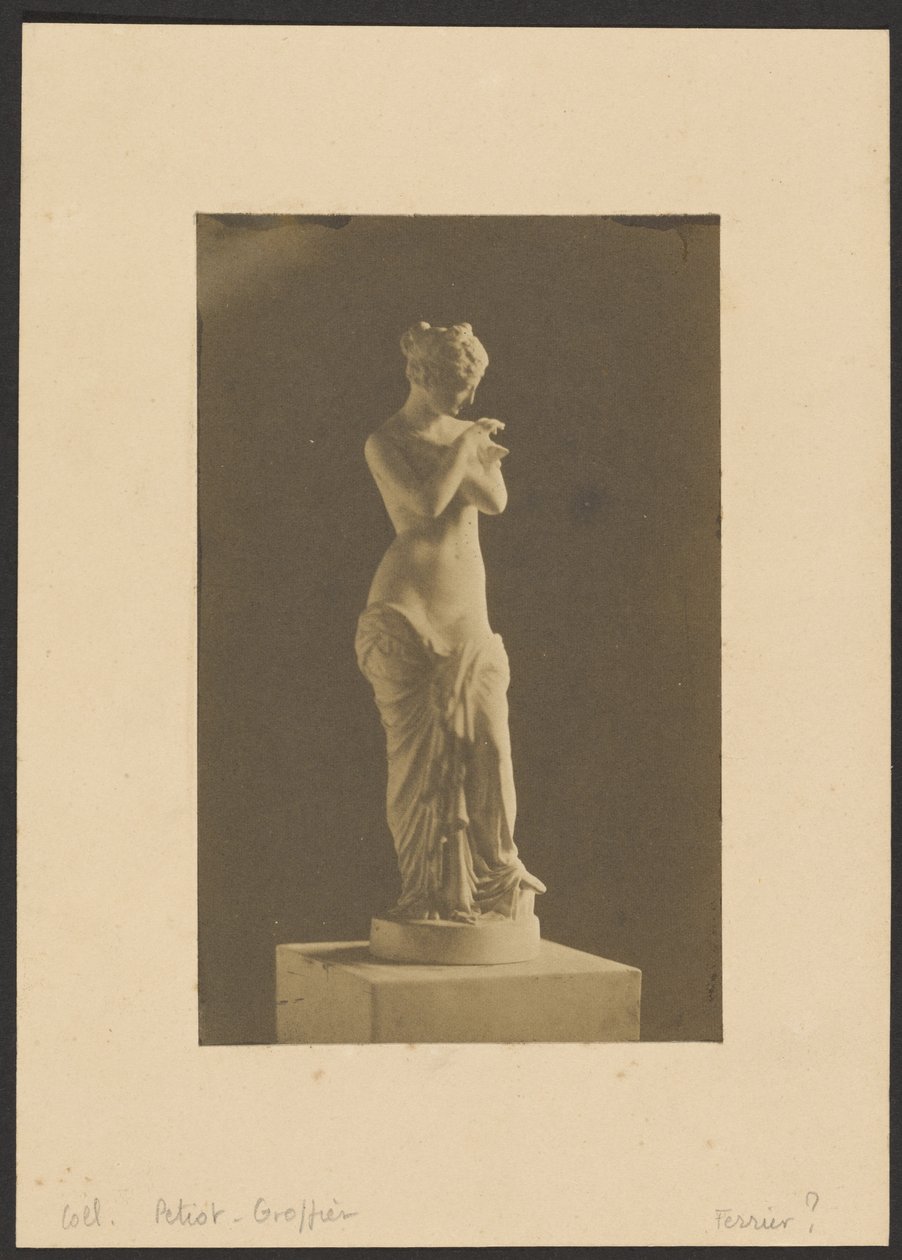 [Estatua de mujer] de Jacques Alexandre Ferrier