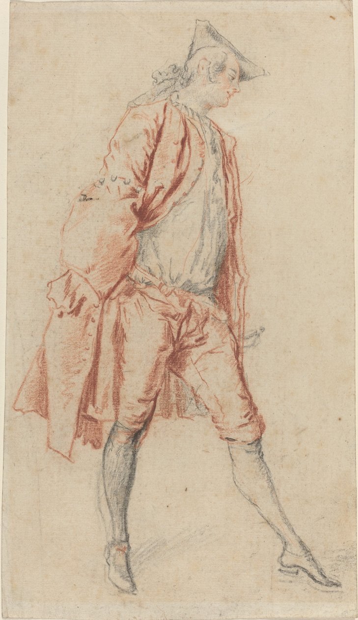 Un Caballero Francés de Pie de Jacques André Portail