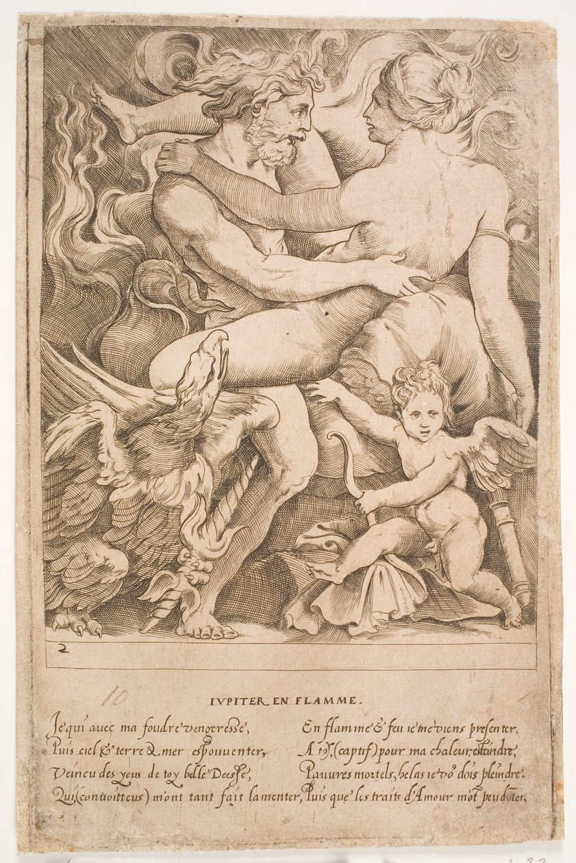 El ardiente Júpiter de Jacques Androuet Ducerceau d.Æ.