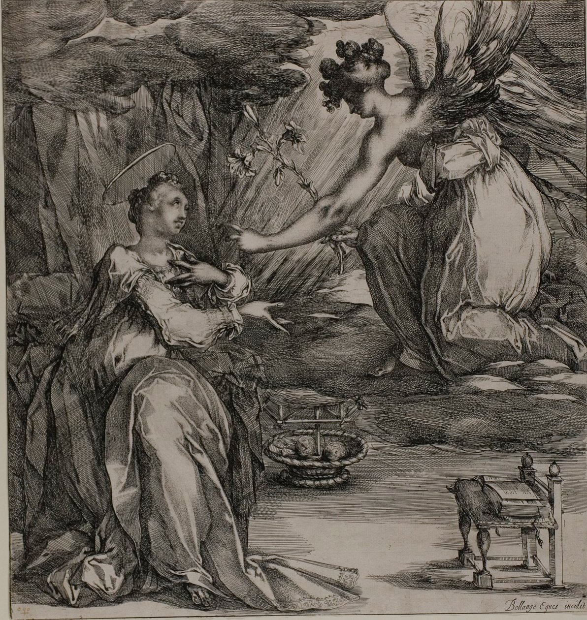 La Anunciación de Jacques Bellange
