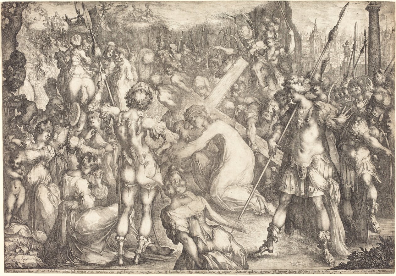 El camino al Calvario de Jacques Bellange