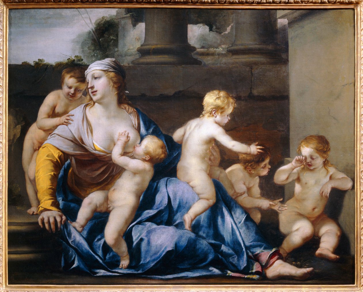 La Charite - La Caridad. 1633 ... de Jacques Blanchard