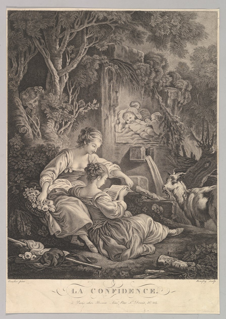 El secreto, ca. 1804-31 de Jacques Bonnefoy
