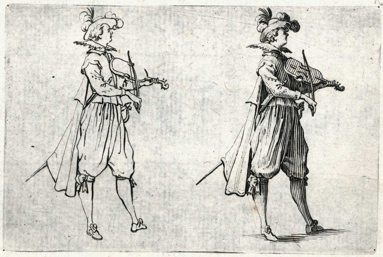 Caprichos de varias figuras de Jacques Callot