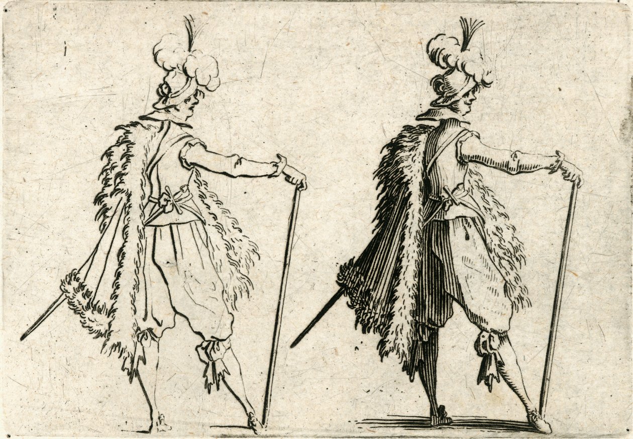 Caprichos de varias figuras de Jacques Callot