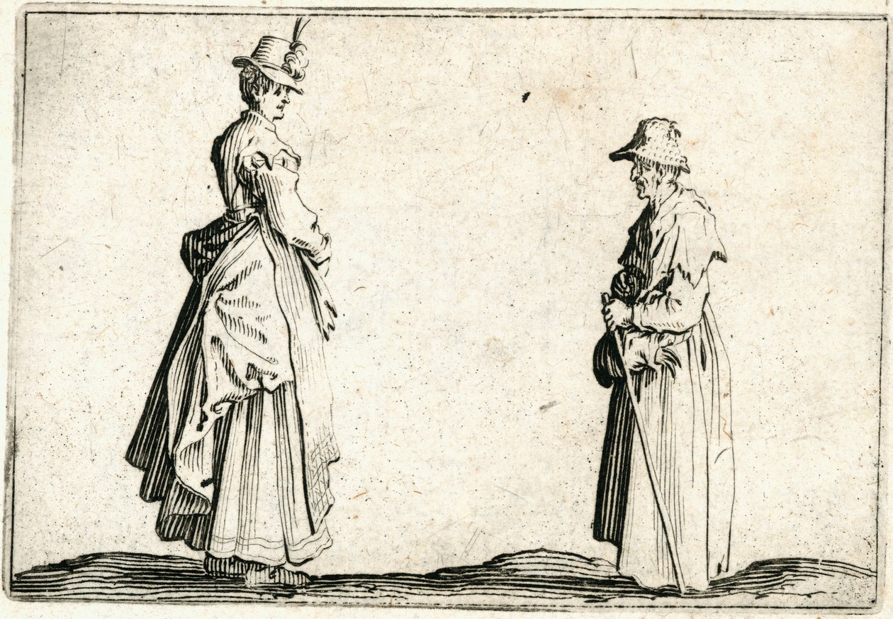 Caprichos de varias figuras de Jacques Callot