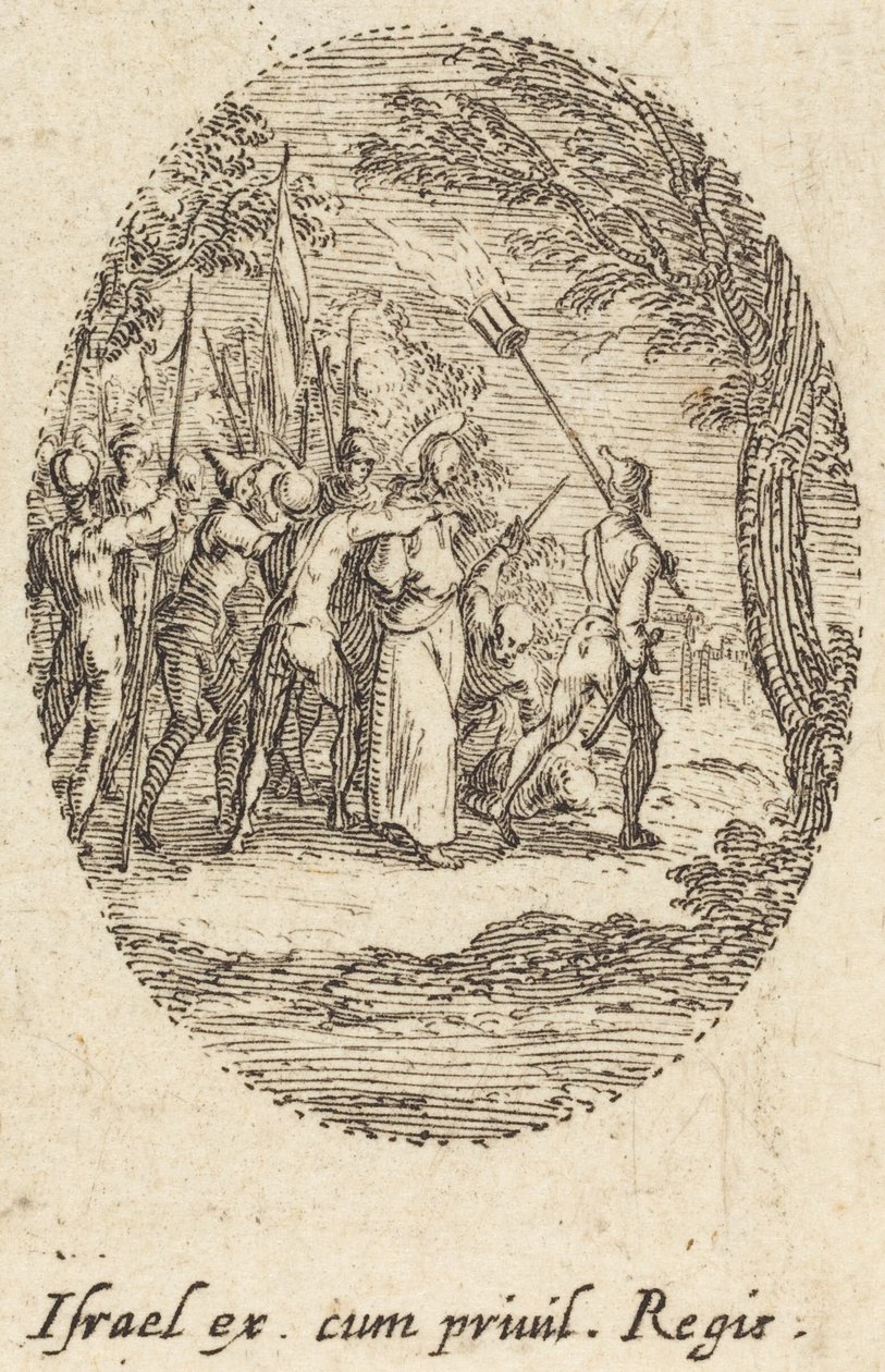 Cristo llevando la cruz de Jacques Callot