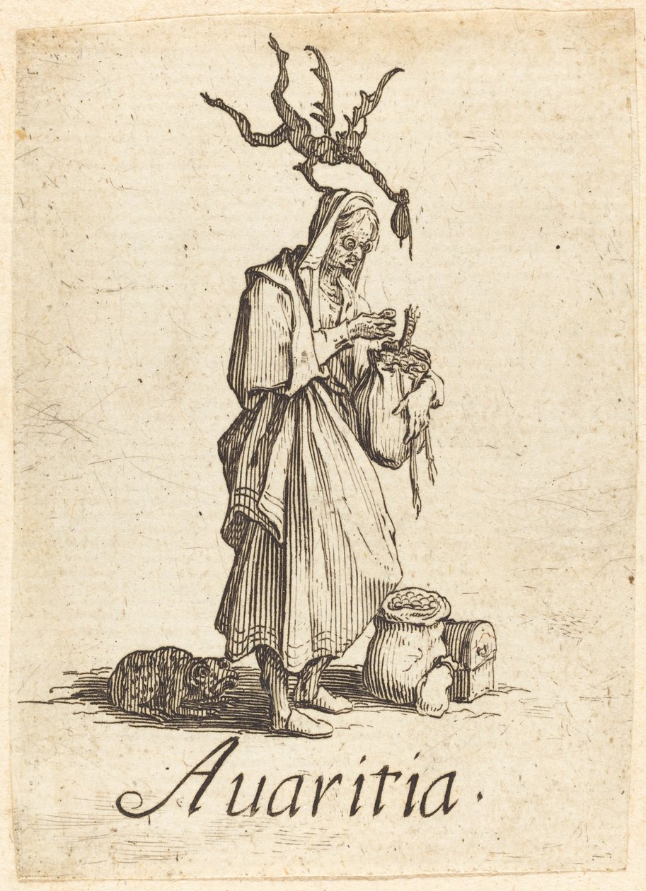 Avaricia de Jacques Callot
