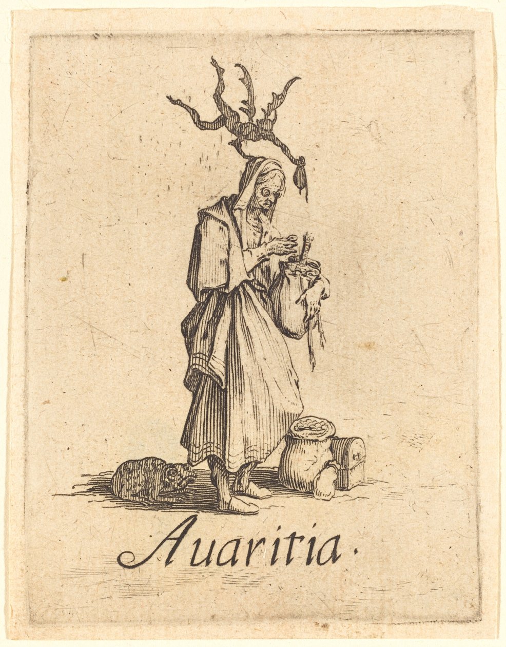 Avaricia de Jacques Callot