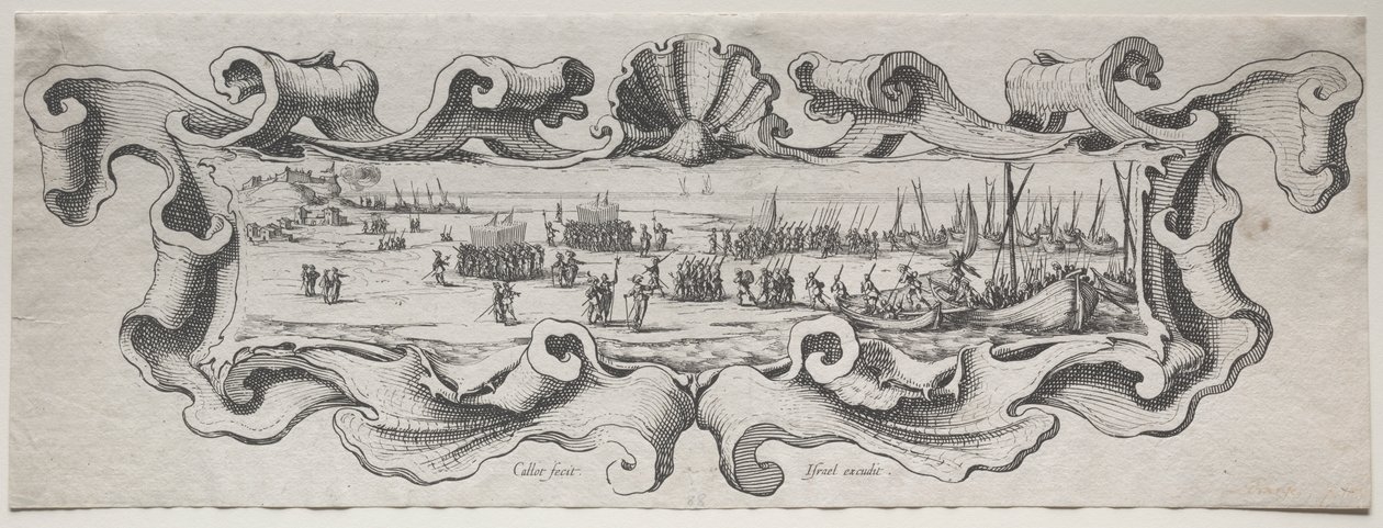 El Desembarco de las Tropas de Jacques Callot