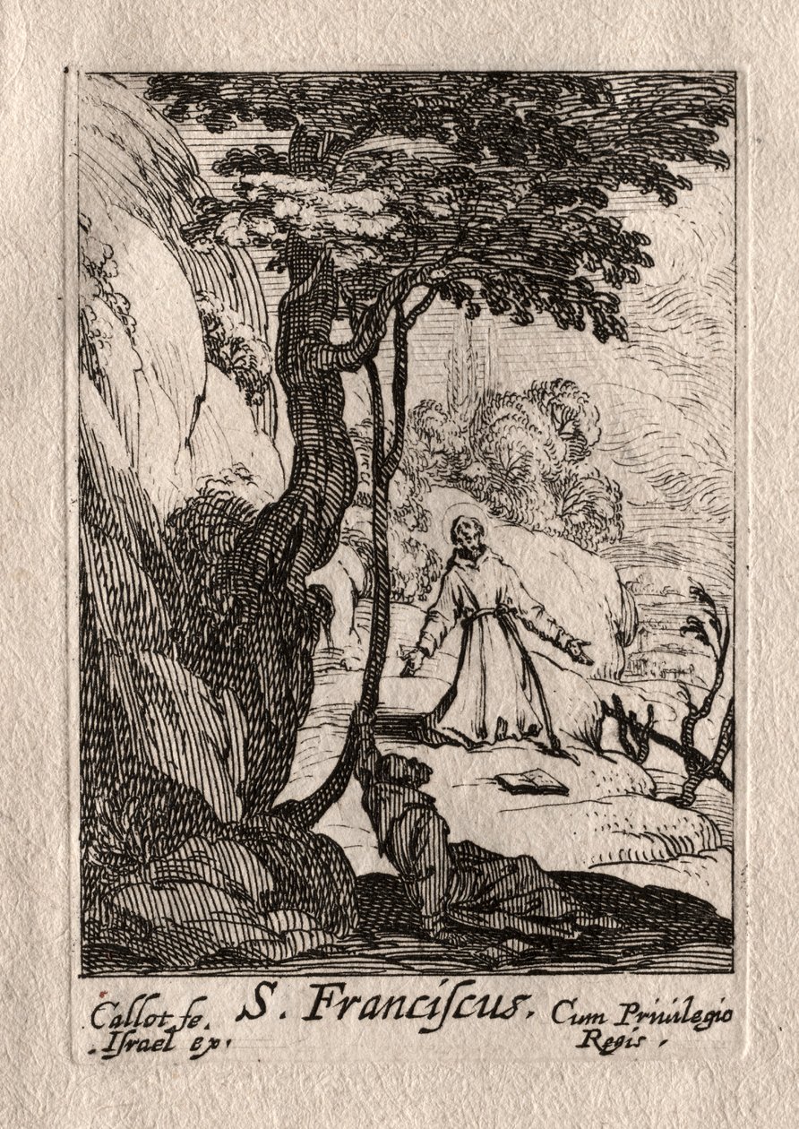 Los penitentes: San Francisco de Jacques Callot
