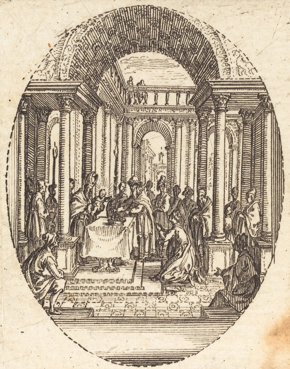 Presentación en el Templo de Jacques Callot