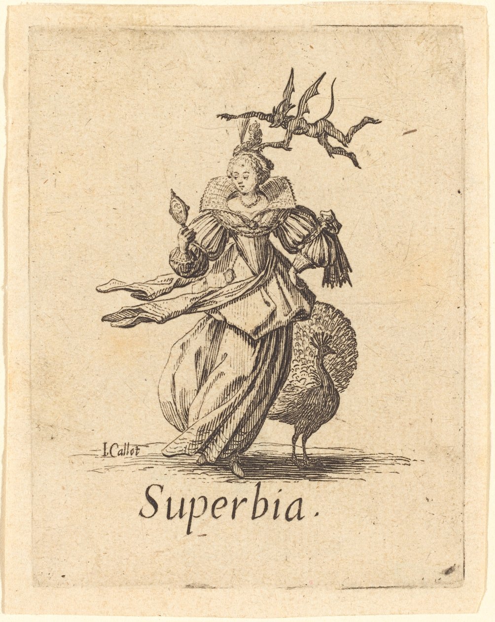 Orgullo (Vanidad) de Jacques Callot