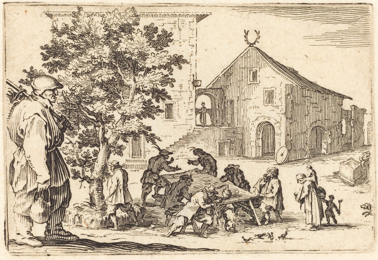 Taberna, c. 1622 de Jacques Callot