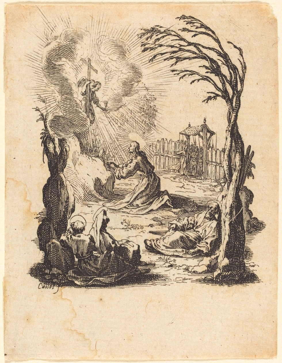 La Agonía en el Jardín de Jacques Callot