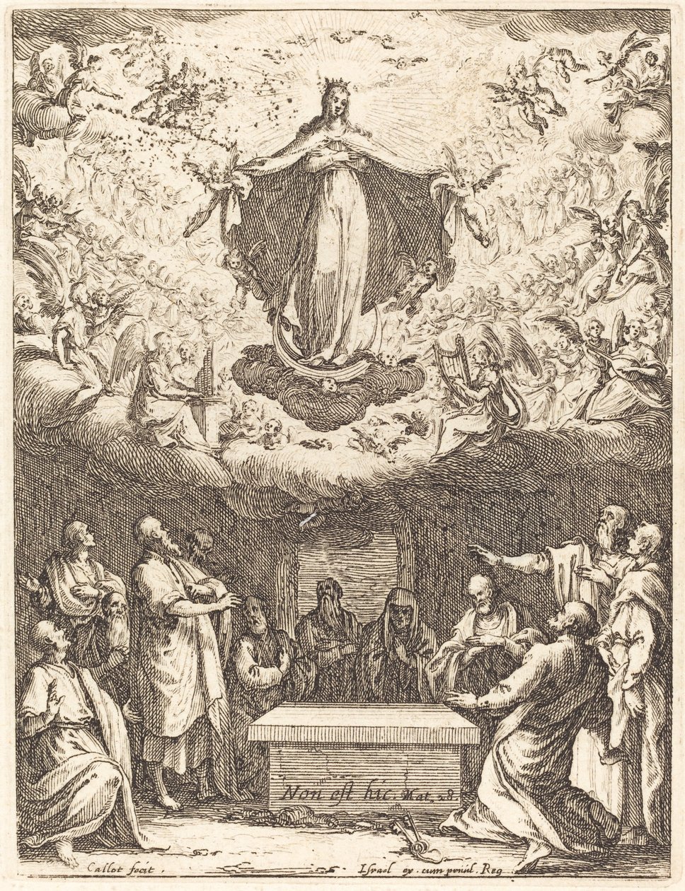 La Asunción de la Virgen de Jacques Callot