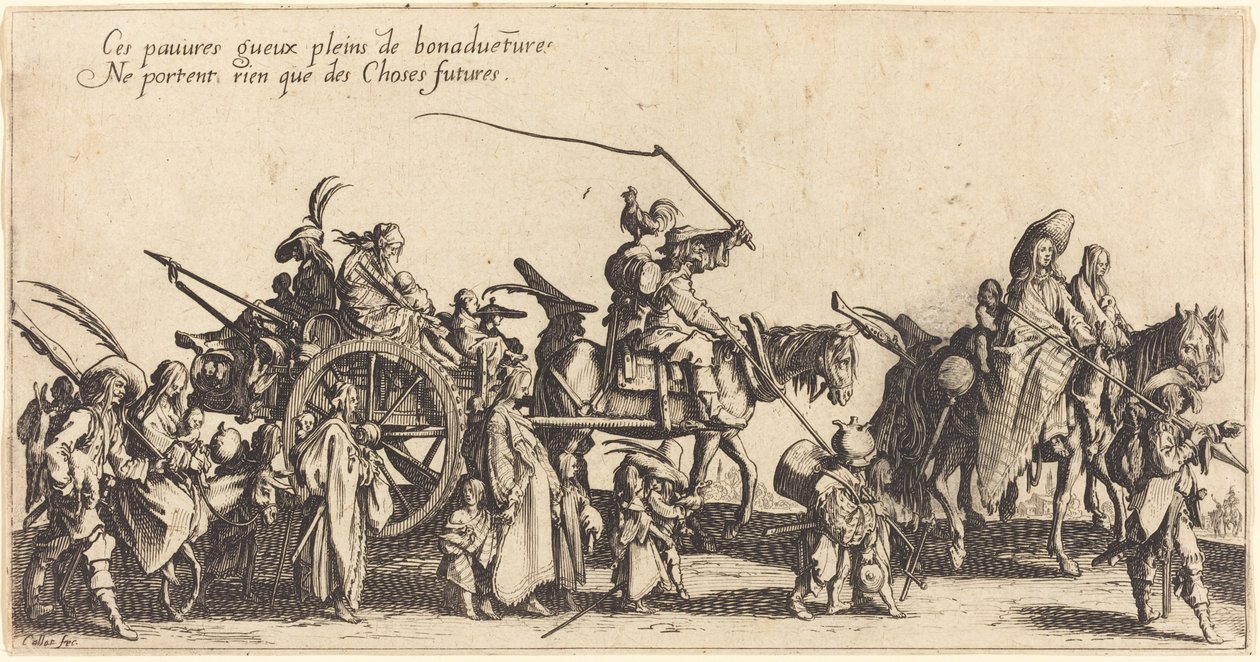 Los bohemios marchando: La retaguardia de Jacques Callot