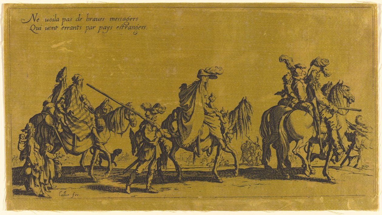 Los bohemios marchando: La vanguardia de Jacques Callot
