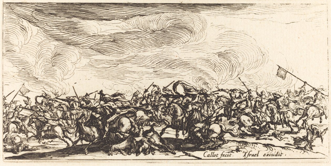 El Combate de Caballería con Espadas de Jacques Callot