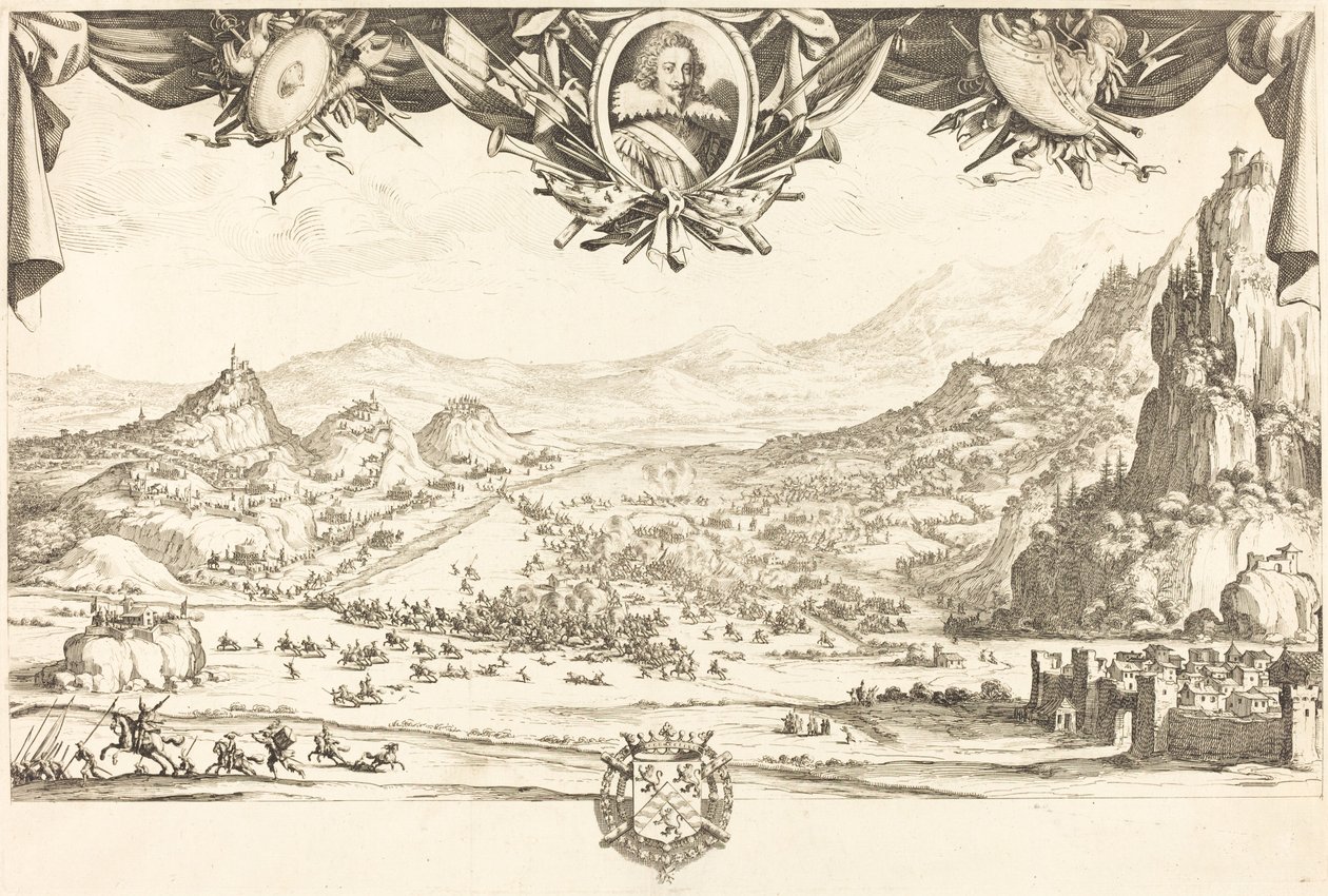 El combate de Avigliana de Jacques Callot