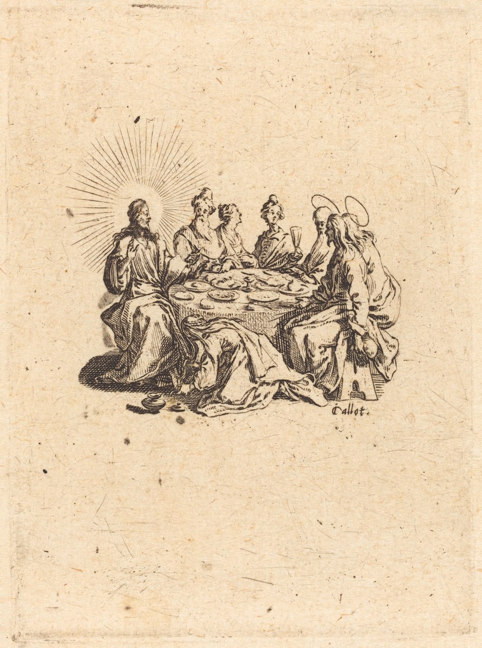 La fiesta de los fariseos de Jacques Callot