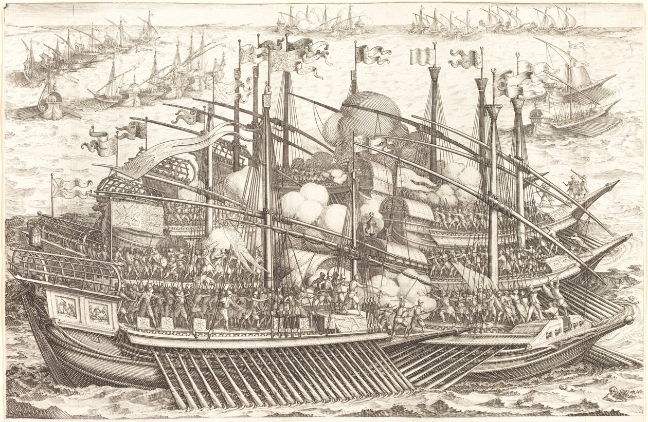 La primera batalla naval de Jacques Callot