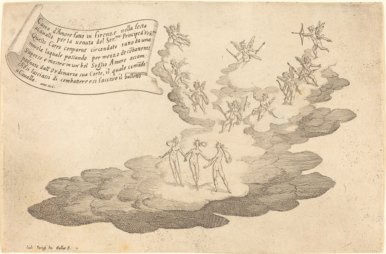 La Balsa del Amor de Jacques Callot