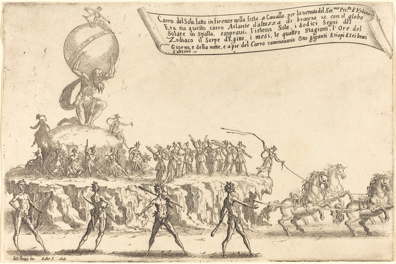 La balsa del sol de Jacques Callot
