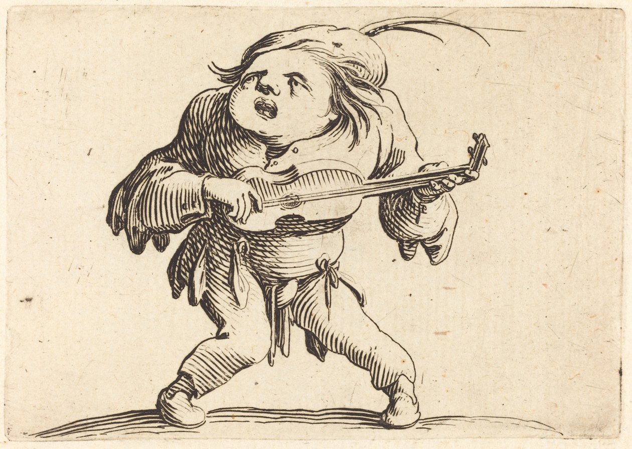 El guitarrista de Jacques Callot