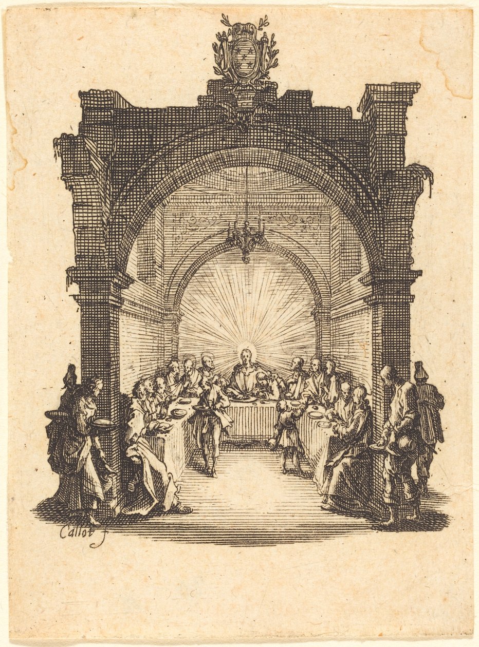 La última cena de Jacques Callot