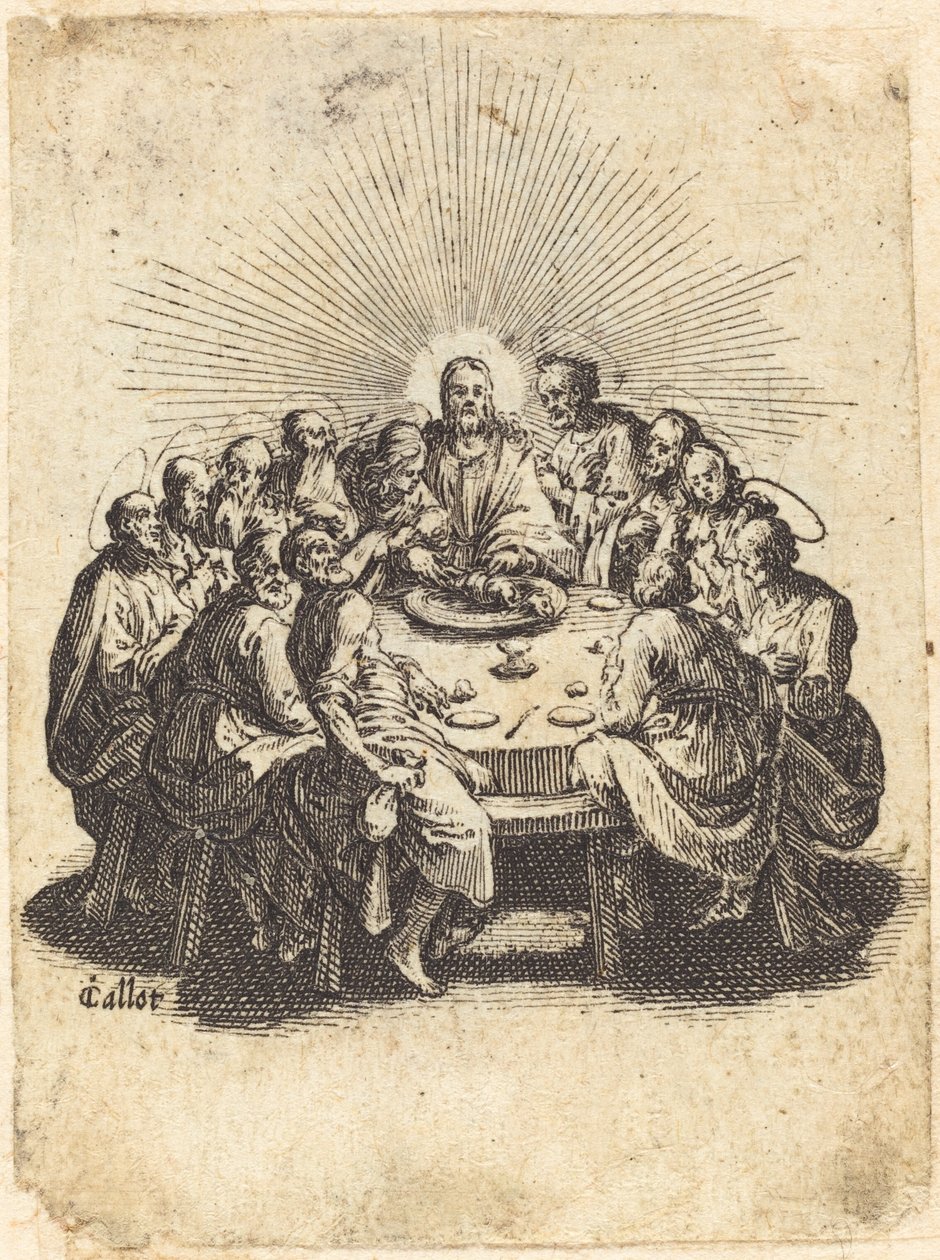 La última cena de Jacques Callot