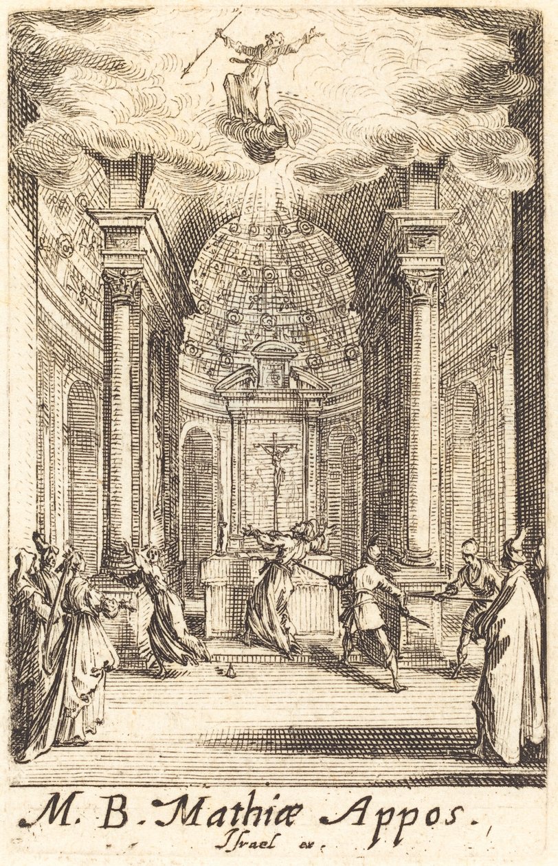 El martirio de San Matías de Jacques Callot