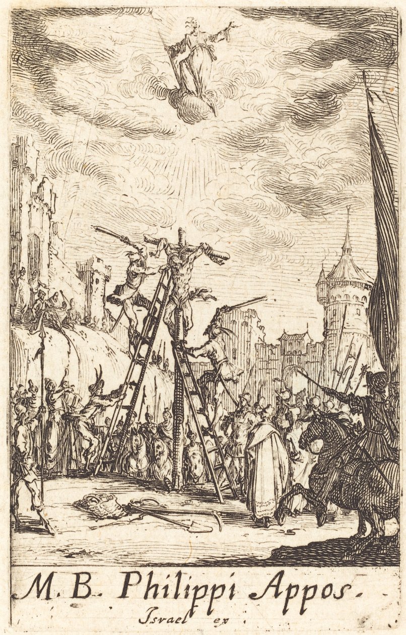 El martirio de San Felipe de Jacques Callot
