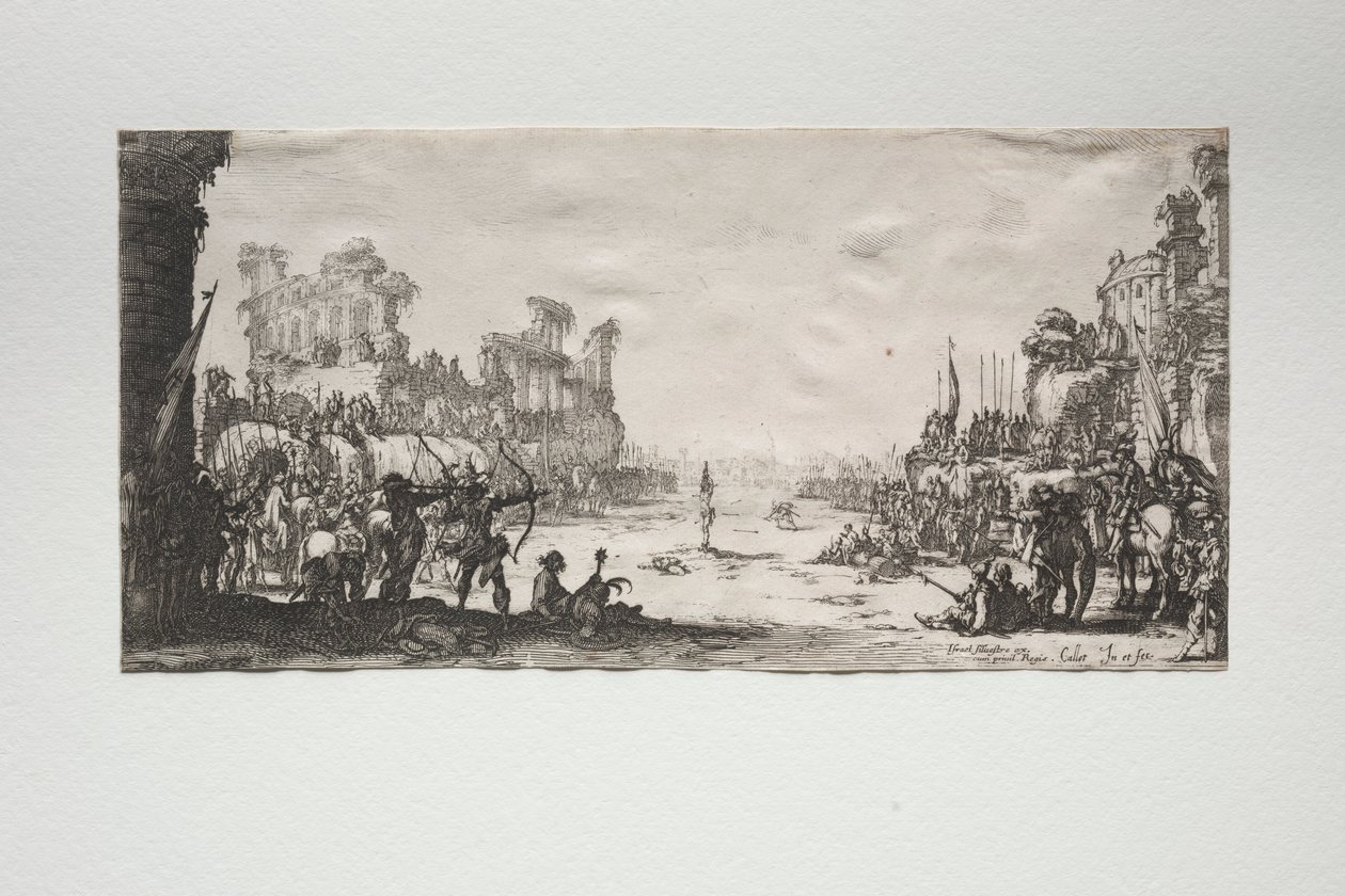 El Martirio de San Sebastián de Jacques Callot