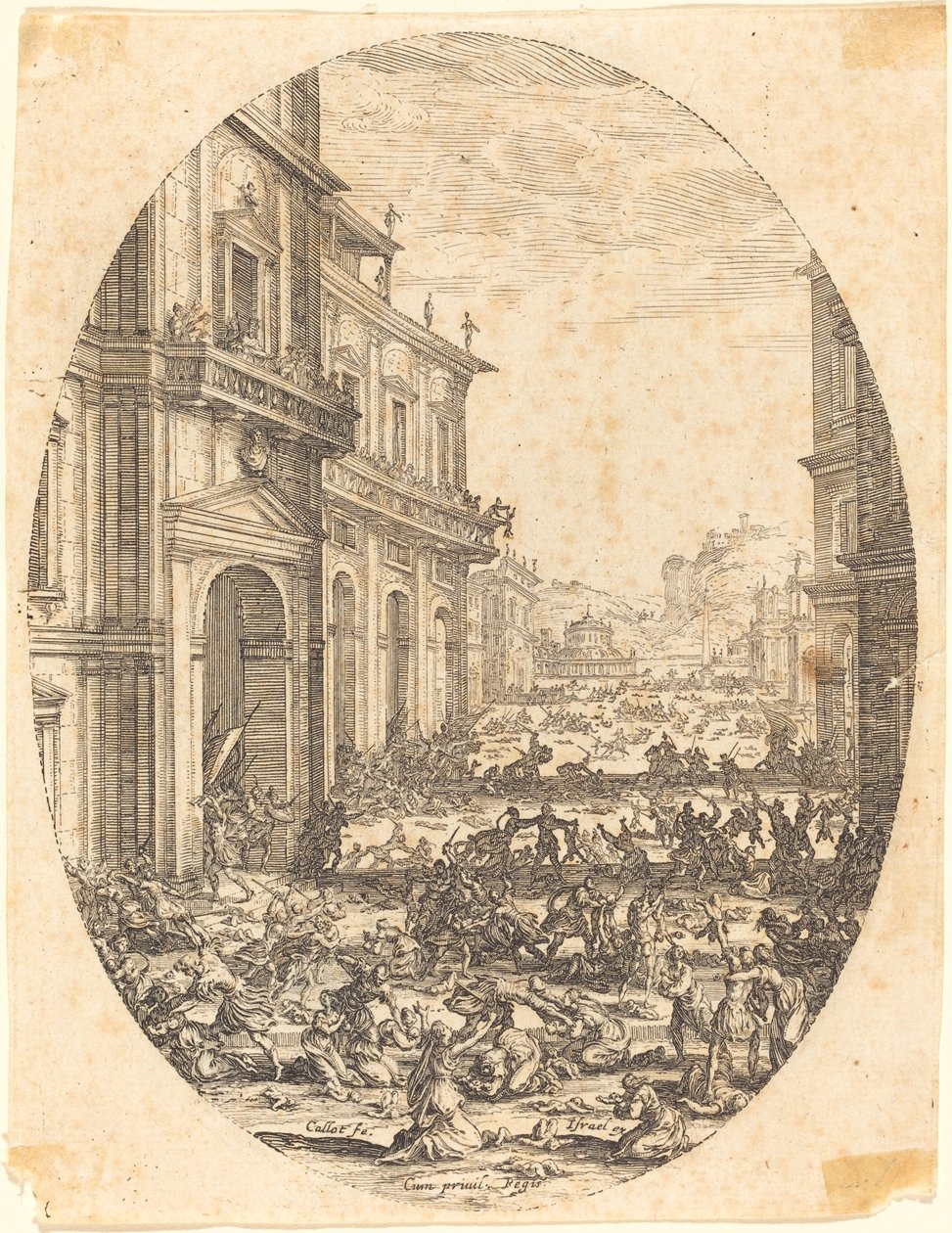 La masacre de los inocentes de Jacques Callot