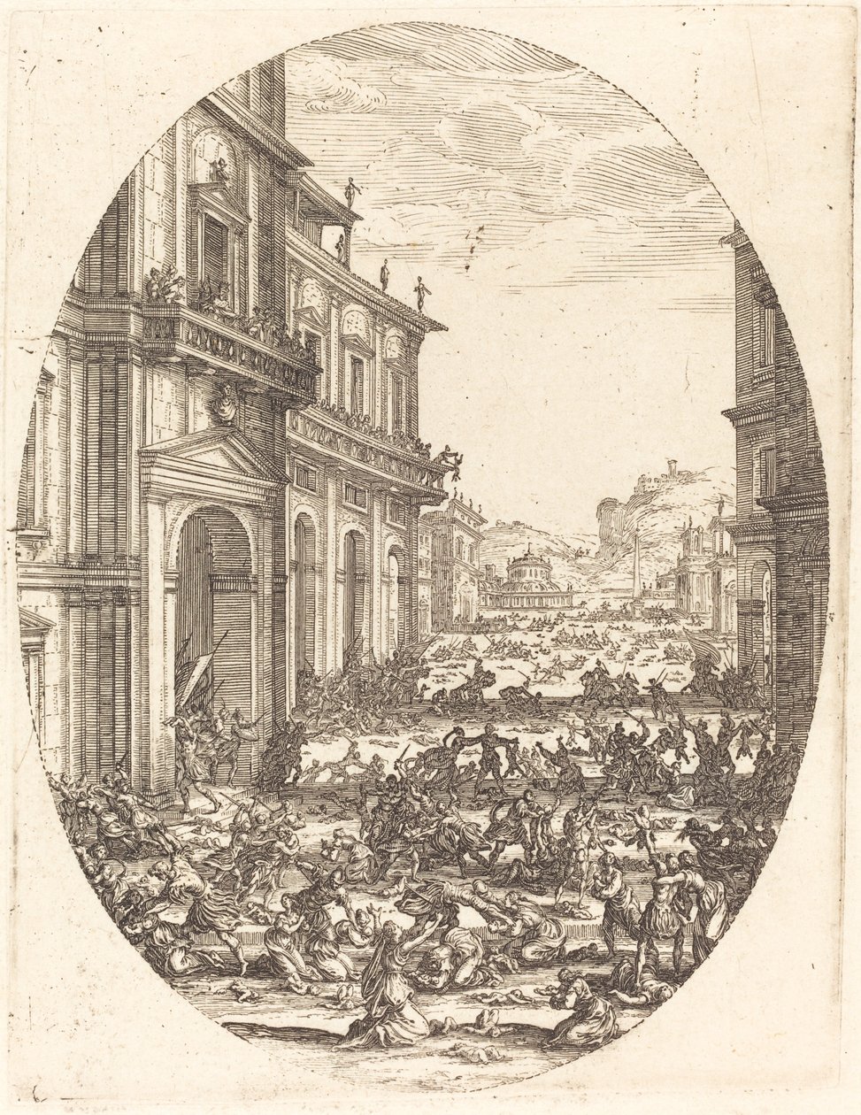 La Matanza de los Inocentes de Jacques Callot