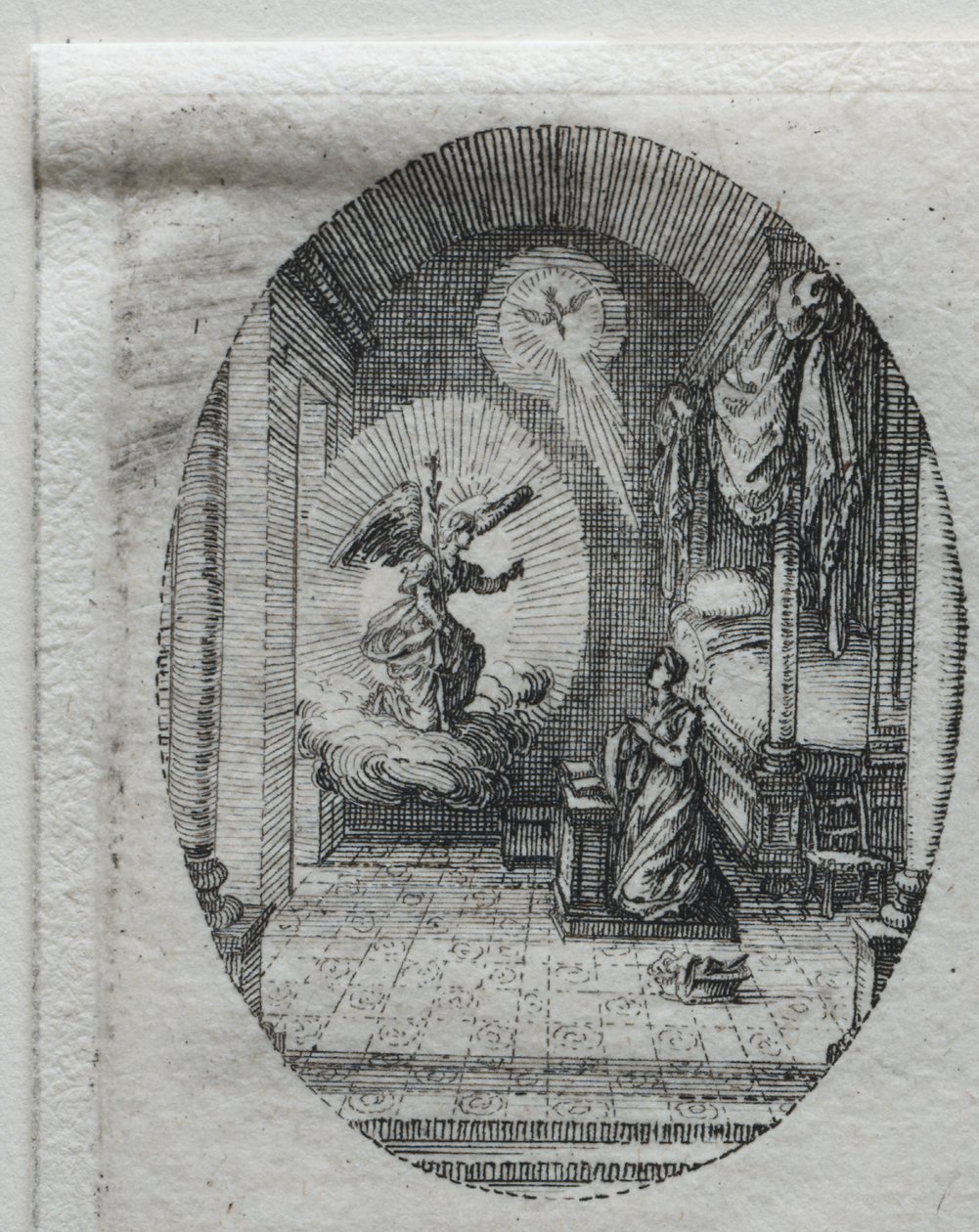 Los misterios de la Pasión: La Anunciación de Jacques Callot