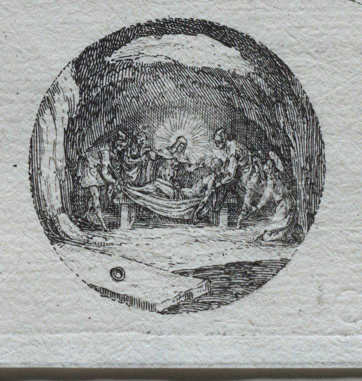 Los misterios de la Pasión: El Entierro de Jacques Callot