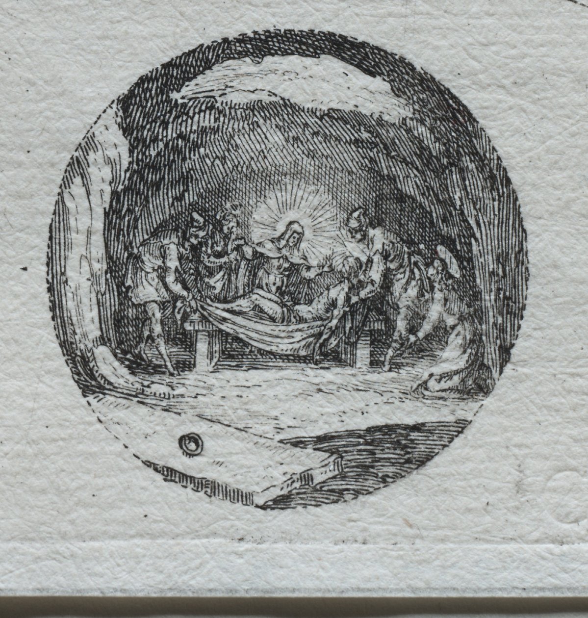 Los misterios de la pasión: El entierro de Jacques Callot