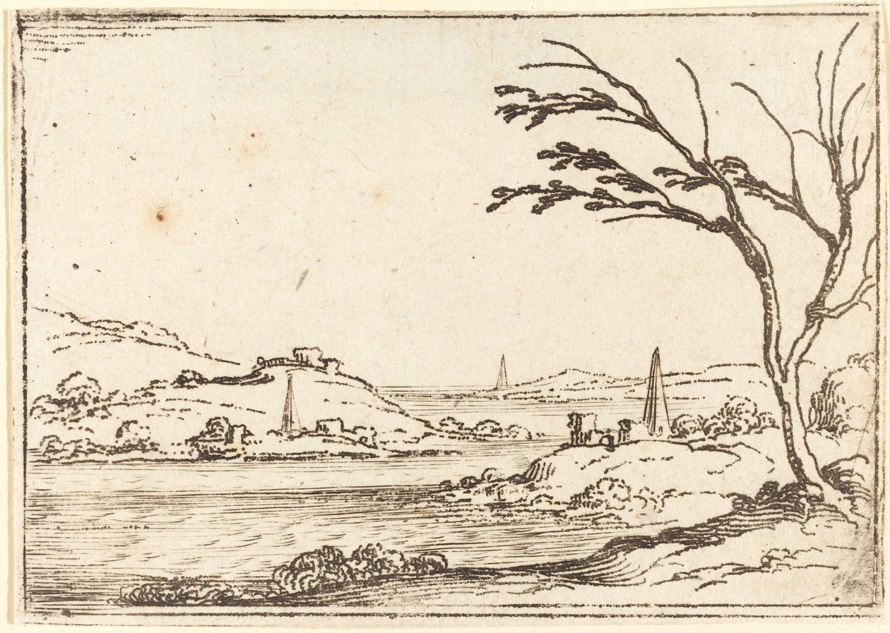 La Inundación del Nilo de Jacques Callot