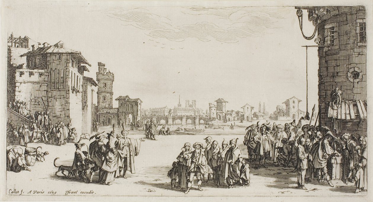 El Mercado de Esclavos de Jacques Callot