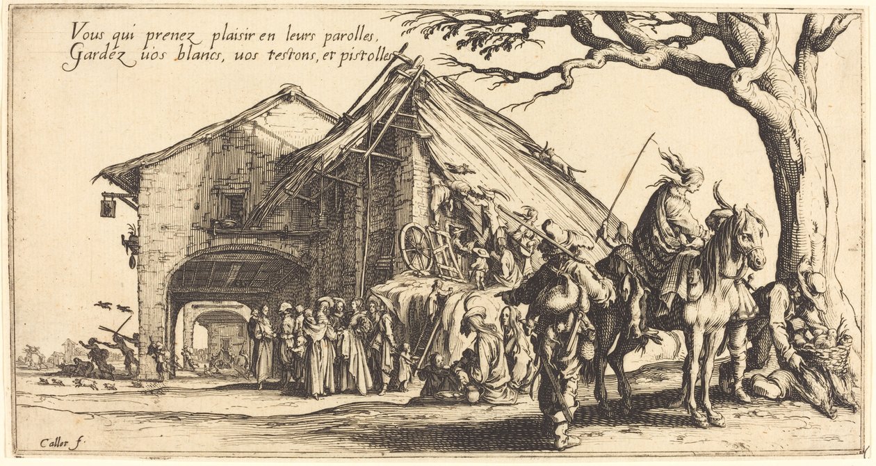 El lugar de parada de Jacques Callot