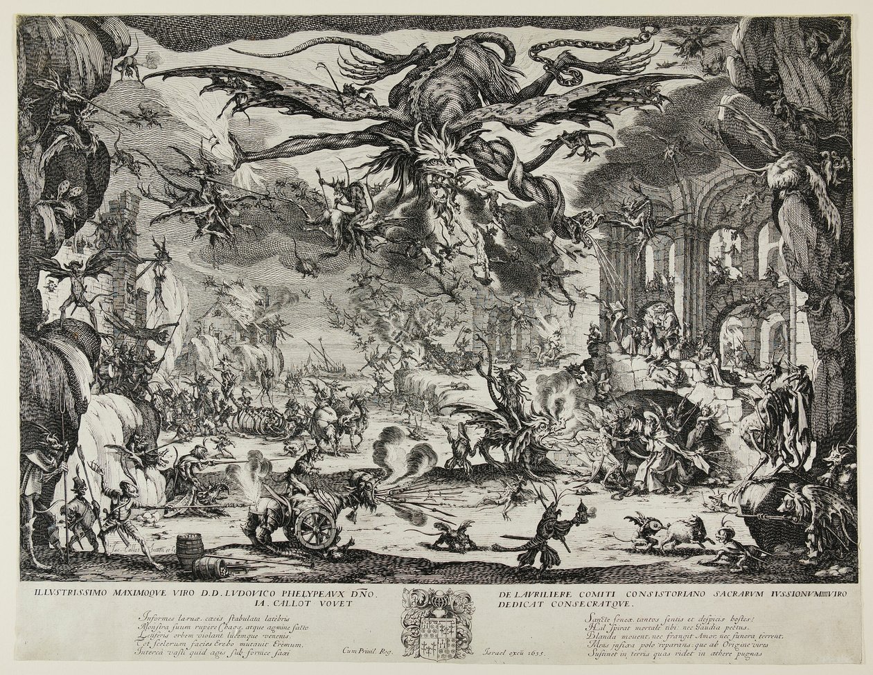 La Tentación de San Antonio de Jacques Callot