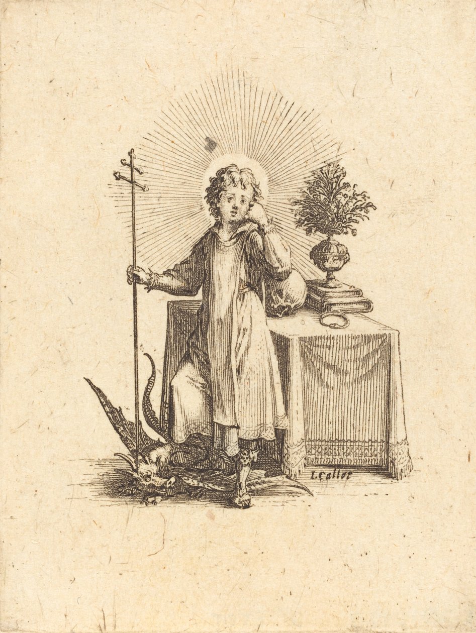El joven Jesús de Jacques Callot