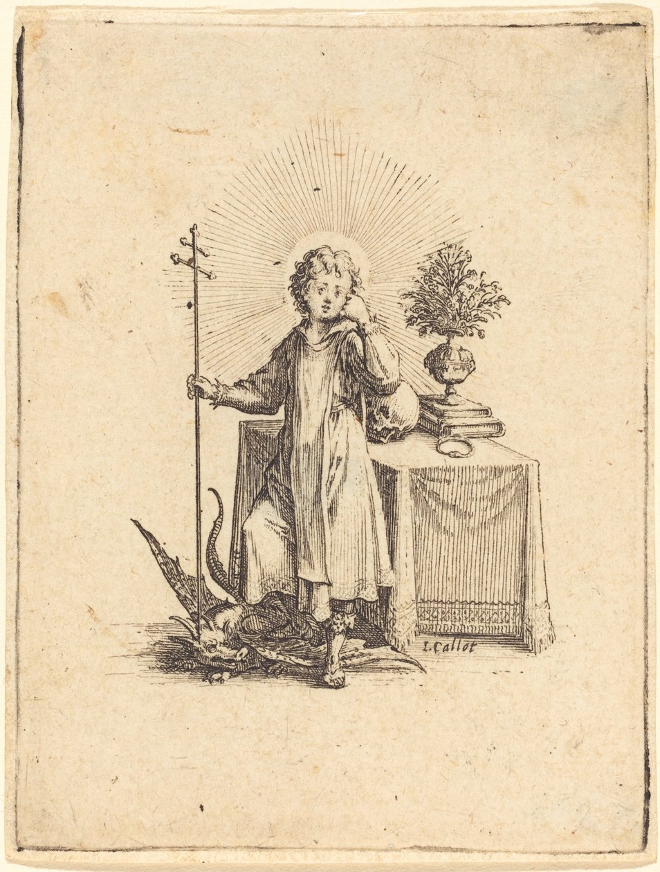 El joven Jesús de Jacques Callot